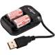 Surefire SLFP123 Batteries and Charger Kit